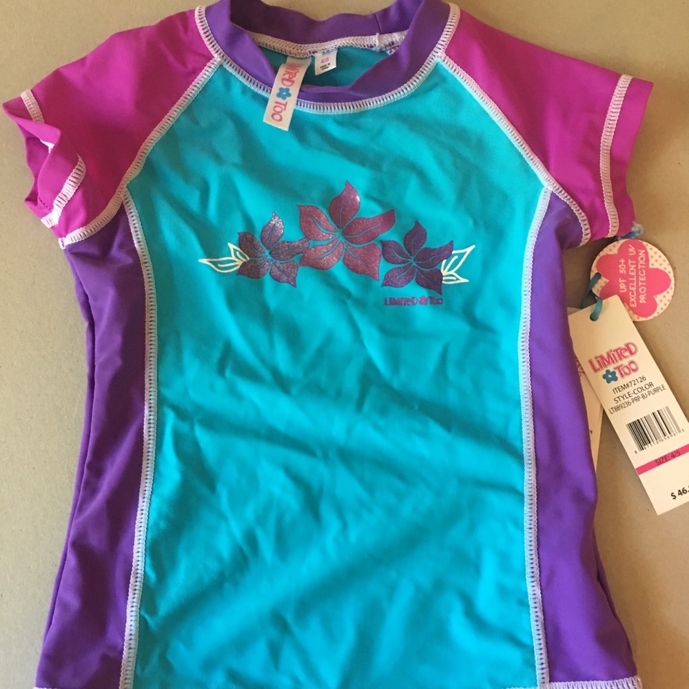 Limited Too Rash Guard size 4/5